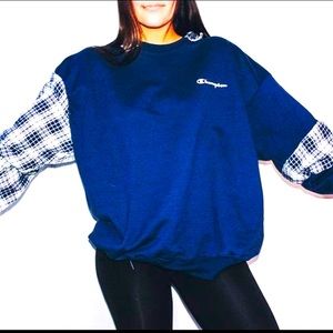 New champion reworked sweatshirt